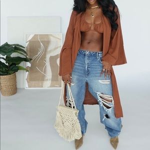 Devyn Bralette Top & Kimono